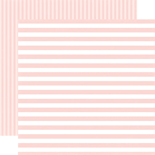 Dots & Stripe Girl, Rose Petal