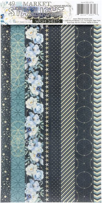 49 And Market Washi Tape Sheets-Starlight Dreams