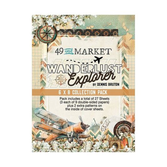 49 And Market Collection Pack 6"X8"-Wanderlust Explorer