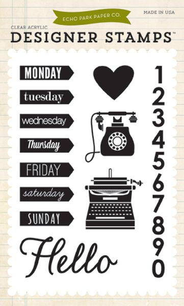 A Week In The Life 4x6 Stamp