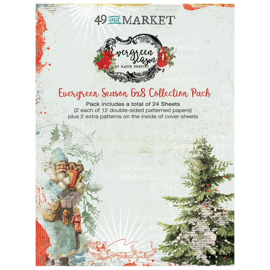49 & Market Collection Pack 6"X8"-Evergreen Season