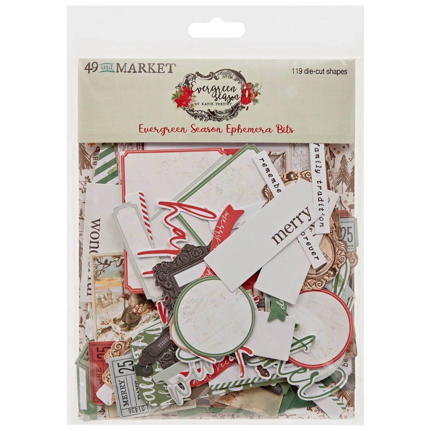 49 and Market Evergreen Season 119 Ephemera Bits