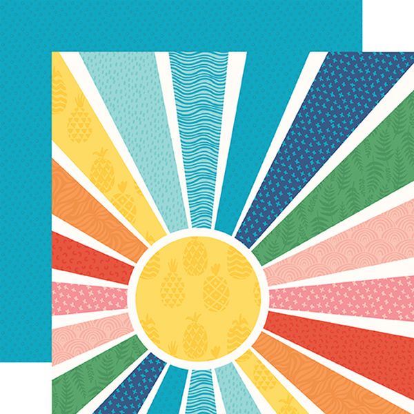 Endless Summer Colors of the Sun DS Paper (1 Sheet)