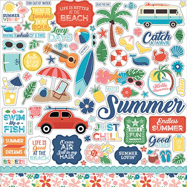 Endless Summer Stickers