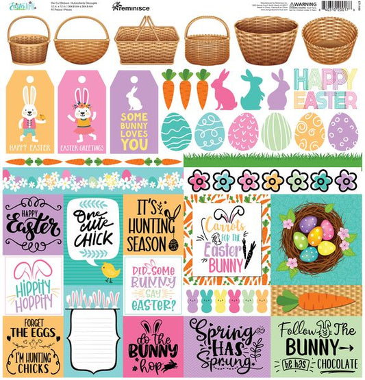 Reminisce Eastertime 12x12 Sticker