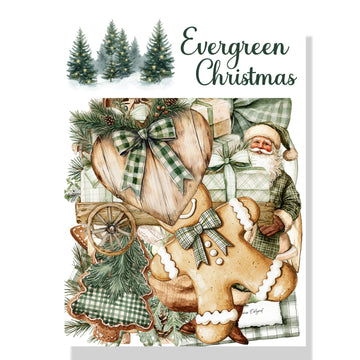 SSC Evergreen Christmas Ephemera Embellishments