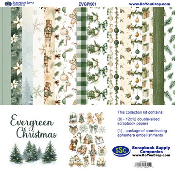 SSC Evergreen Christmas Collection Kit
