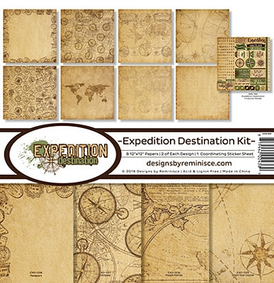 Reminisce Expedition Destination Collection kit