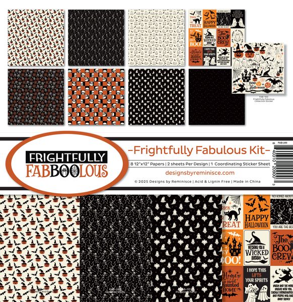 Reminisce Frightfully Faboolous Collection Kit