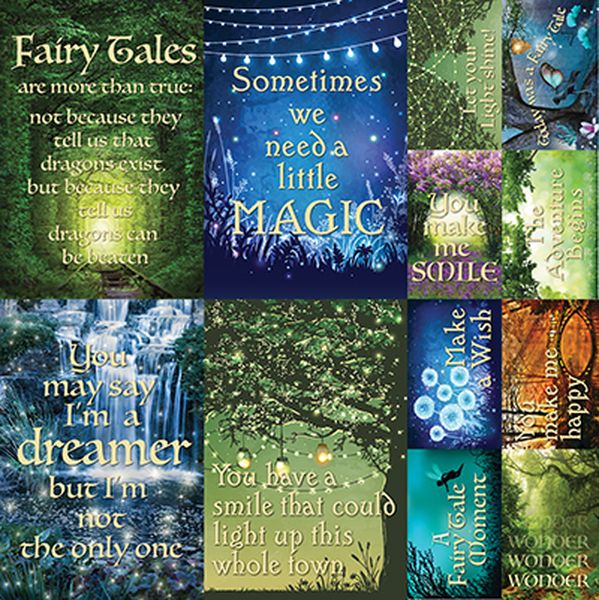 Reminisce Fairy Forest 2: Poster Stickers