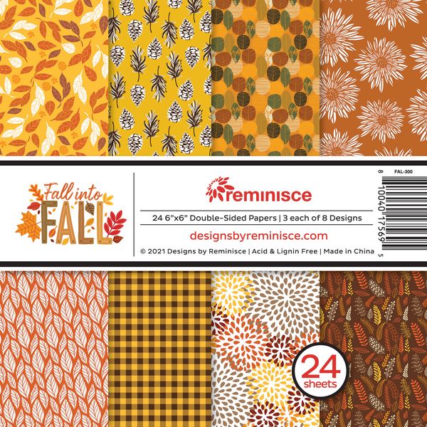 Reminisce Fall Into Fall 6x6 Pad