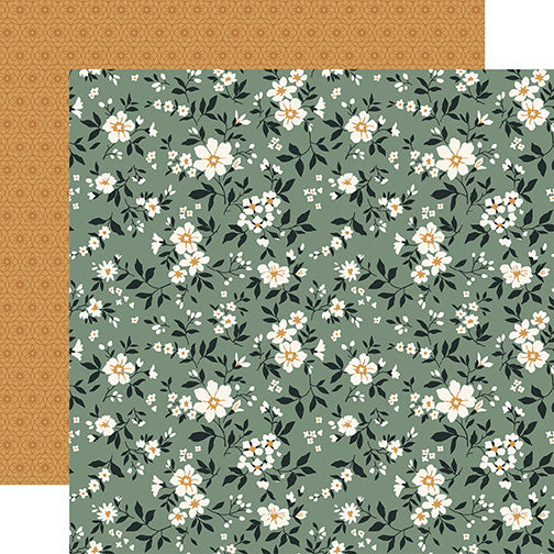 Echo Park -Family  We Are Family Floral 12x12 Paper