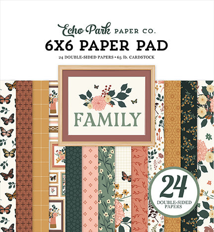 Echo Park -Family 6x6 Paper Pad