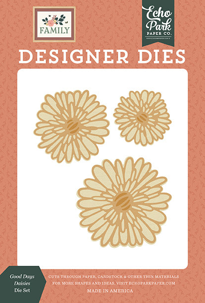 Echo Park Family Good Days Daisies Die Set