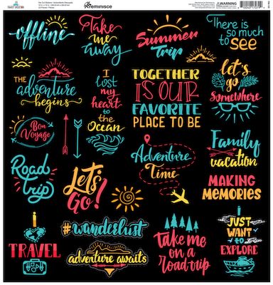 Reminisce Family Vacation 1 Stickers