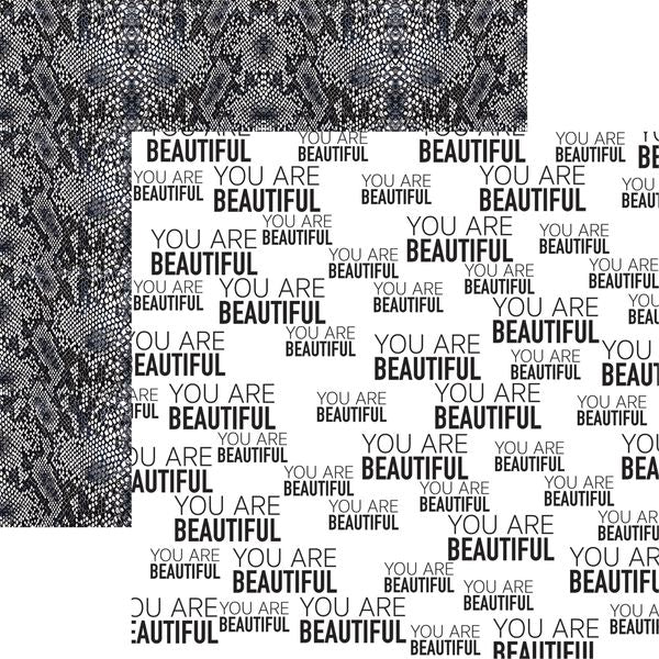 Reminisce Fashion Week: You are Beautiful DS Paper (1 Sheet)