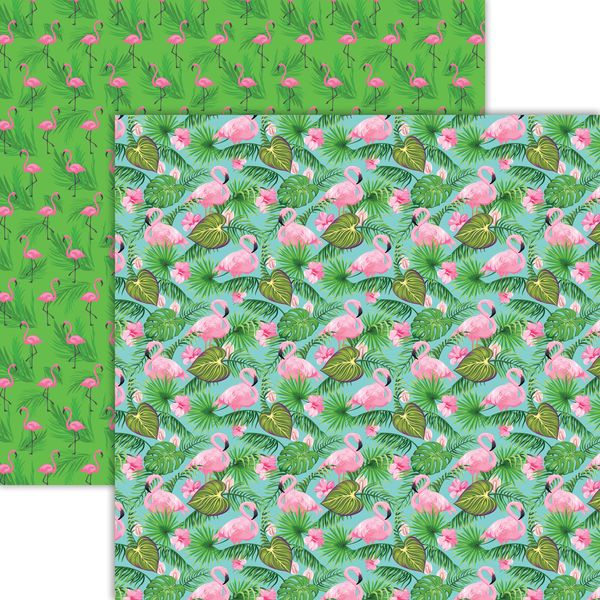 Reminisce Flamingo Beach: Flamingo Bay DS Paper (1 Sheet)