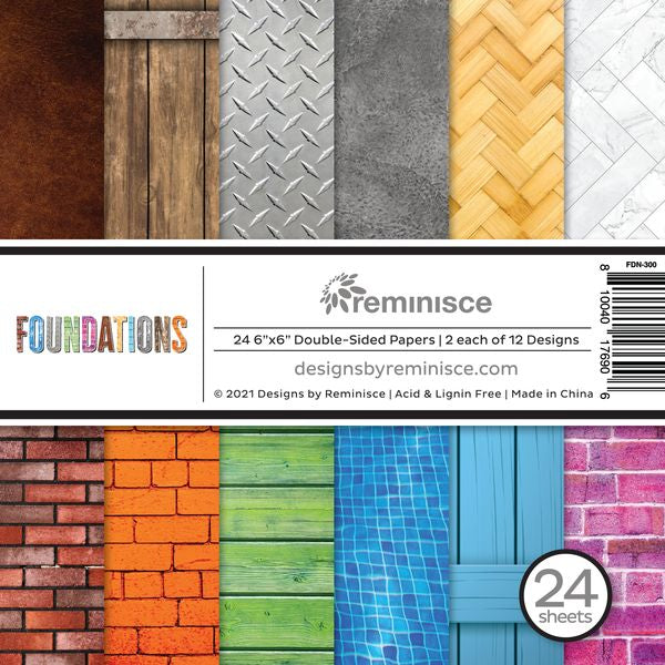 Reminisce Foundations 6x6 Paper Pad
