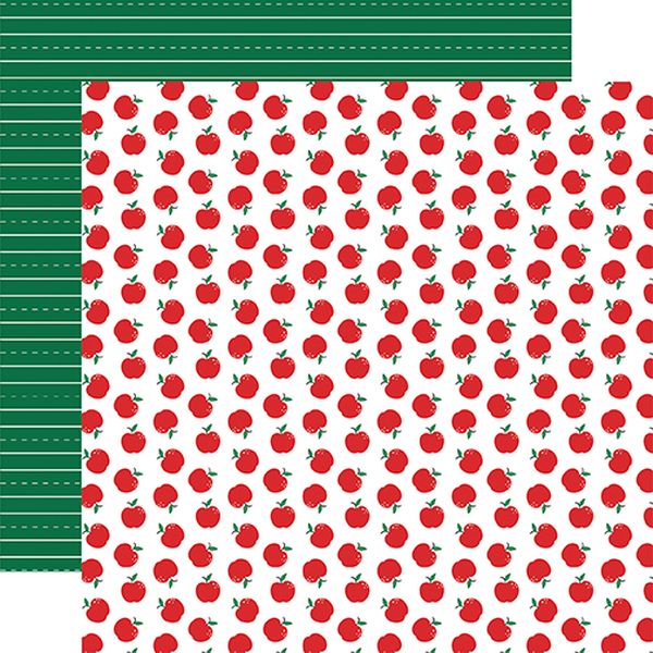 First Day of School Teacher's Apple DS Paper (1 Sheet)