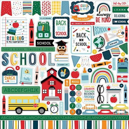 First Day Of School Stickers