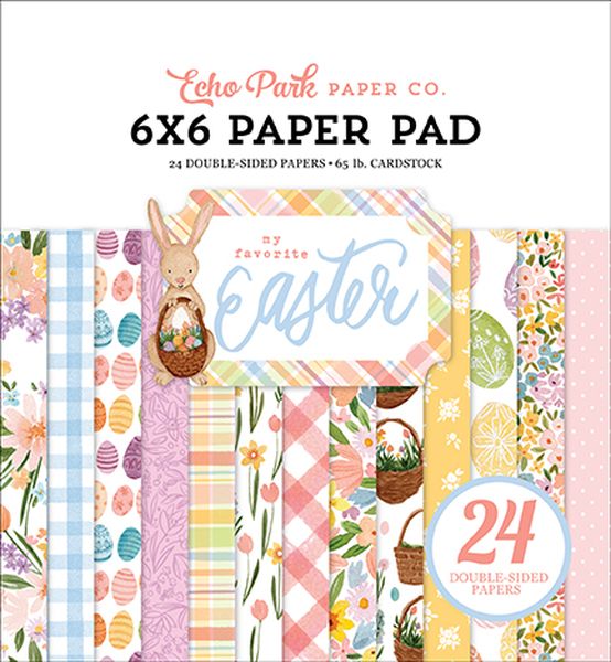 Echo Park DISC - My Favorite Easter 6x6 Paper Pad