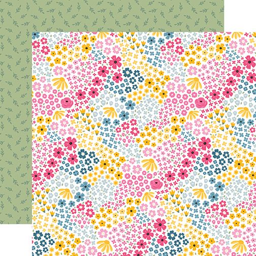 Echo Park Fairy Garden- Magical Blooms 12x12 Paper