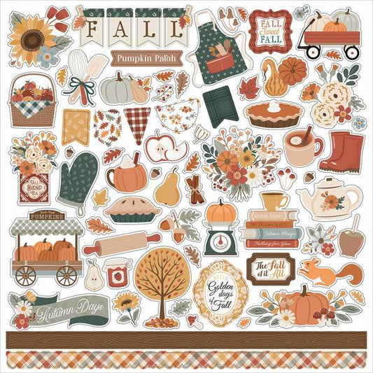 Echo Park Feels Like Fall Element Sticker