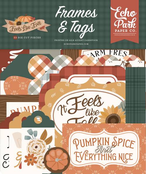 Echo Park Feels Like Fall Frames & Tags