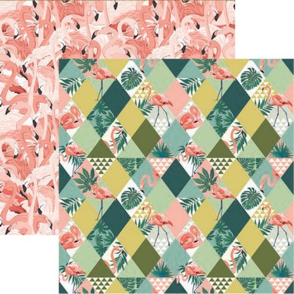 Reminisce Florida: Pretty In Pink DS Paper (1 Sheet)