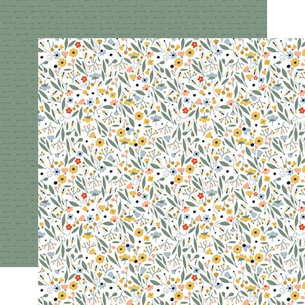 Echo Park Firefly Bright Floral DS Paper (1 Sheet)