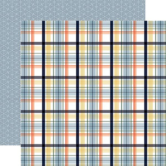 Echo Park Firefly Share Your Light Plaid DS Paper (1 Sheet)