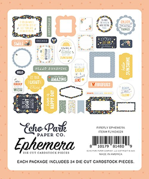 Echo Park Firefly Firefly Ephemera