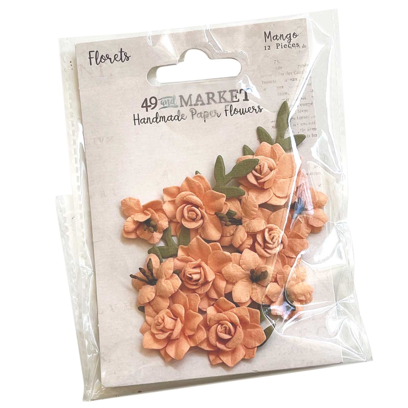 49 And Market Florets Paper Flowers-Mango