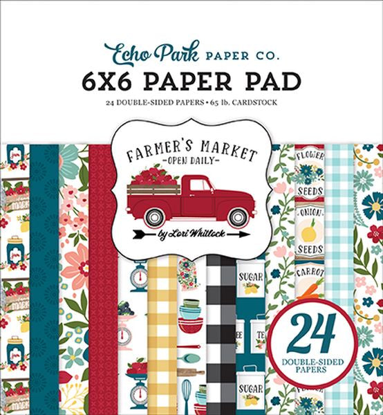 DISC - Echo Park Farmers Market 6x6 Pad
