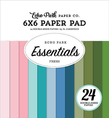 Echo Park Fresh Essentials 6x6 Paper Pad