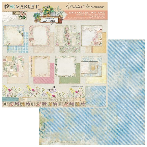 49 and Market From the Garden 12"X12" Collection Pack