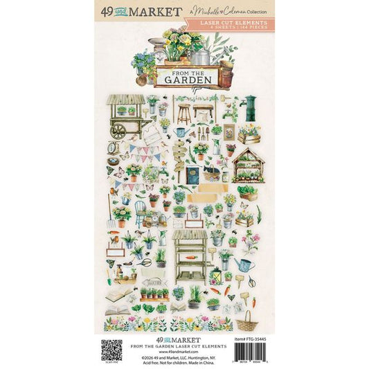 49 and Market From the Garden Elements Laser Cut Outs