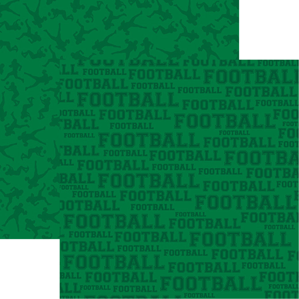 Reminisce Football: Football Paper DS Paper (1 Sheet)