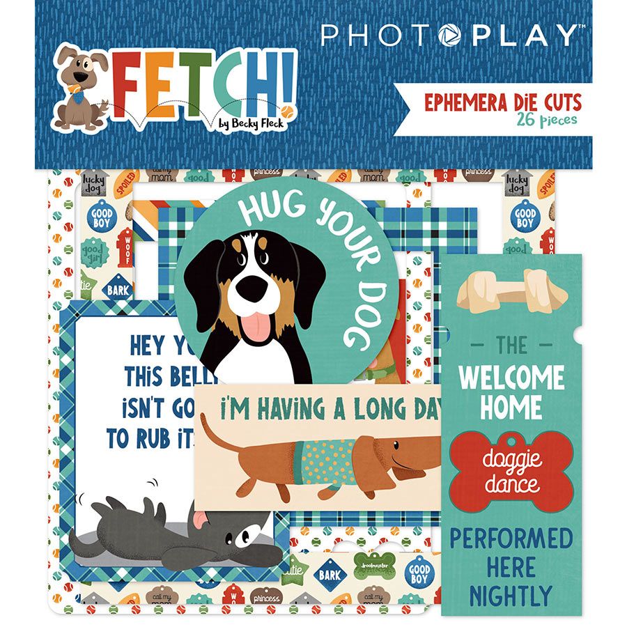 Fetch Ephemera Die Cuts