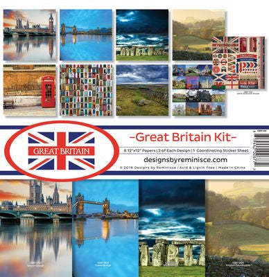 Reminisce Great Britain Collection Kit