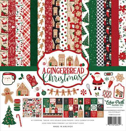 DISC - Gingerbread Christmas Collection Kit