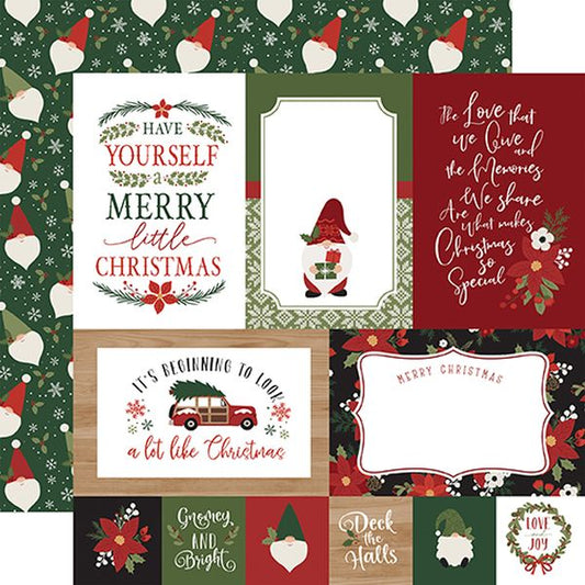 Gnome For Christmas 4x6