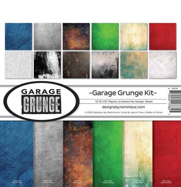 Reminisce Garage Grunge Collection Kit