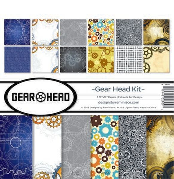 Reminisce Gear Head Collection Kit