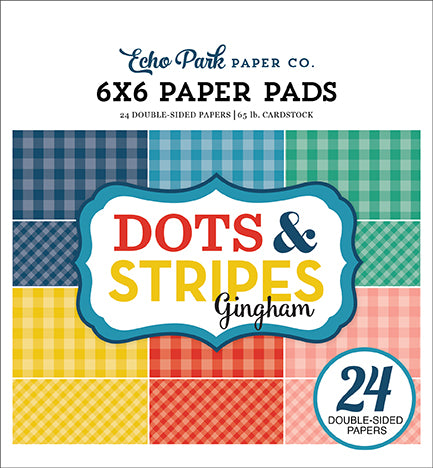 Echo Park DISC - Summer Gingham 6x6 Paper Pad