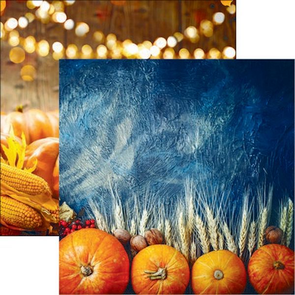 Reminisce Glorious Autumn: Pumpkin Spice DS Paper (1 Sheet)