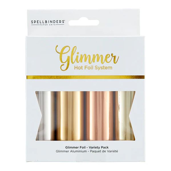 Spellbinders Satin Metallics Glimmer Hot Foil Variety Pack