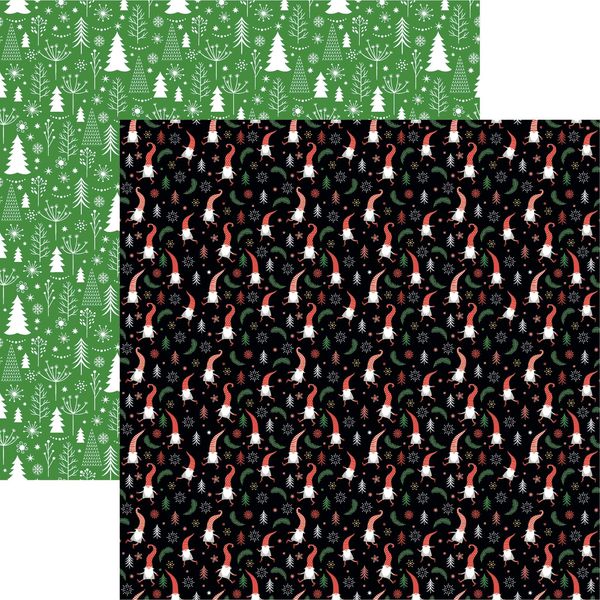 Reminisce Gnome for Christmas: Santa Gnom DS Paper (1 Sheet)