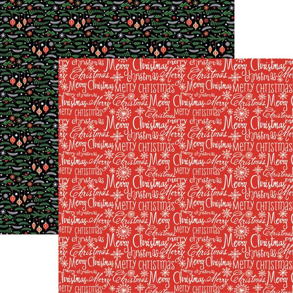Reminisce Gnome for Christmas: Merry Chri DS Paper (1 Sheet)