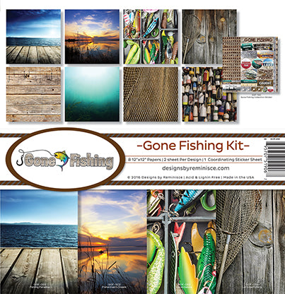 Reminisce Gone Fishing Collection Kit